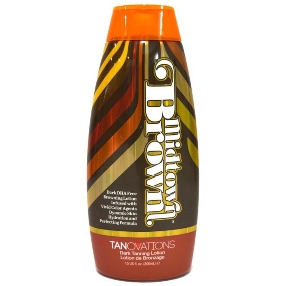 Tanovations Midtown Brown Dark Tanning Lotion 10 Oz Vivid Color Bronzing Formula